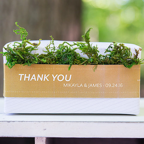 Roll of Faux Moss Ribbon