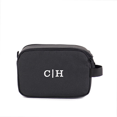 The Valley Travel Kit Bag - Black