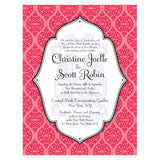 Moroccan Invitation Red