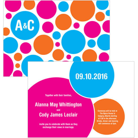 Retro Pop Invitation Soda Pop