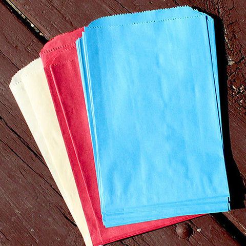Flat Paper Goodie Bag Lavender